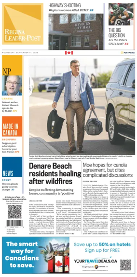 Cover of Regina Leader-Post