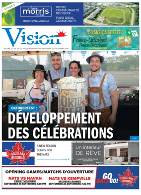 Cover of Vision (Canada)