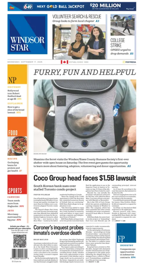 Cover of Windsor Star