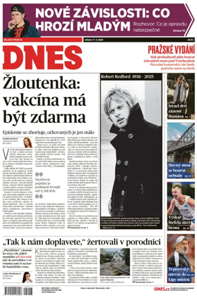 Cover of MF DNES