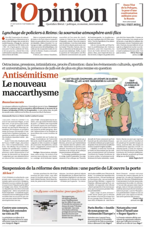 Cover of L'Opinion