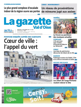 Cover of La Gazette Val d'Oise