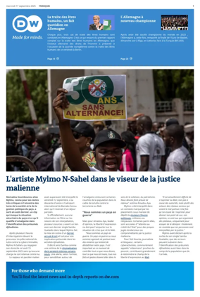 Cover of Deutsche Welle (French Edition)