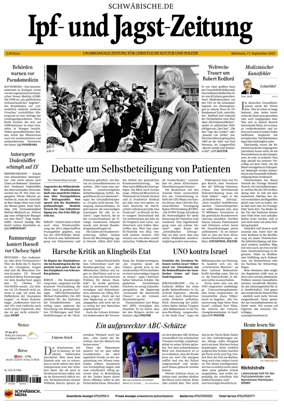 Cover of Ipf- und Jagst-Zeitung
