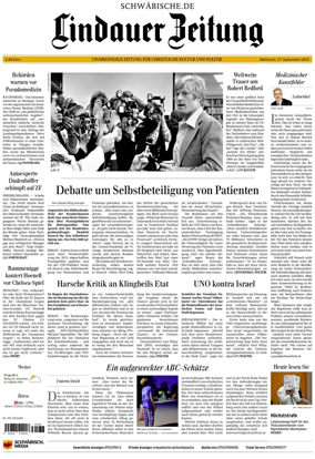 Cover of Lindauer Zeitung