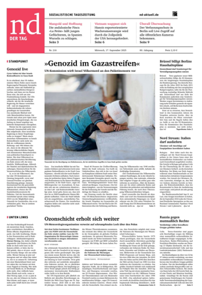 Cover of Neues Deutschland