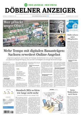 Cover of Sächsische Zeitung (Döbeln)