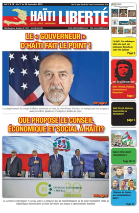 Cover of Haiti Liberte