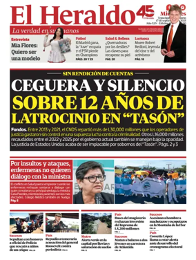 Cover of Diario El Heraldo