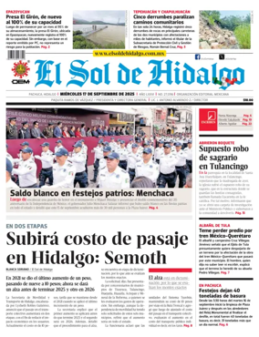 Cover of El Sol de Hidalgo
