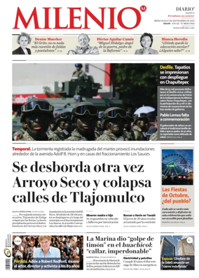 Cover of Milenio Jalisco