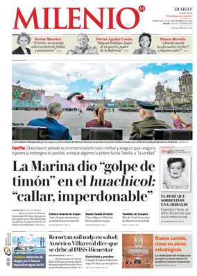 Cover of Milenio Tamaulipas