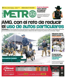 Cover of Publimetro Guadalajara