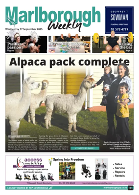 Cover of Marlborough Weekly