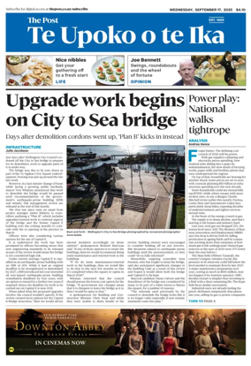 Cover of The Dominion Post