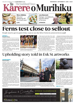 Cover of The Southland Times