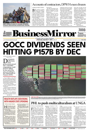 Cover of BusinessMirror