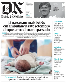 Cover of Diario de Noticias