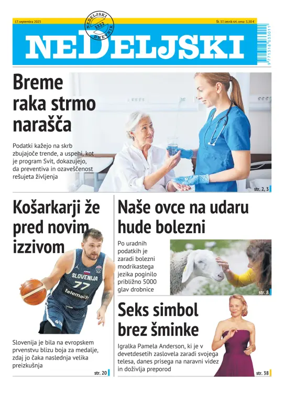 Cover of Nedeljski Dnevnik