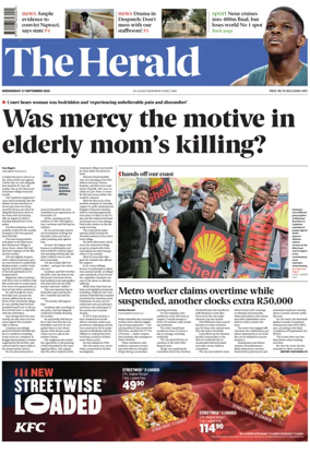 Cover of The Herald (South Africa)