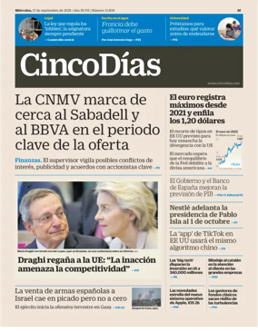 Cover of Cinco Días