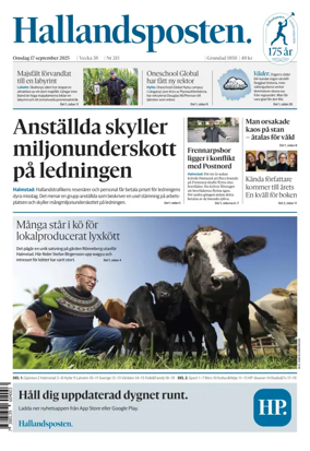 Cover of Hallandsposten