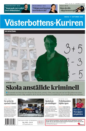 Cover of Västerbottens-Kuriren