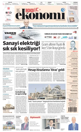 Cover of Dünya Gazetesi
