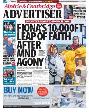 Cover of Airdrie & Coatbridge Advertiser