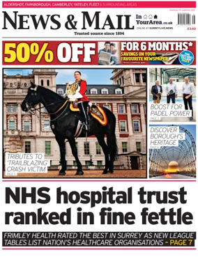 Cover of Aldershot News & Mail