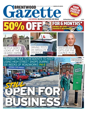 Cover of Brentwood Gazette
