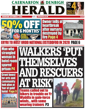 Cover of Caernarfon Herald