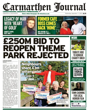 Cover of Carmarthen Journal