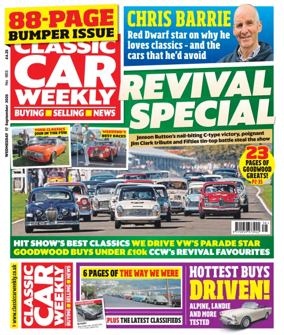 Cover of Classic Car Weekly (UK)