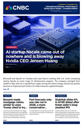Cover of CNBC