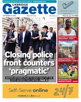 Cover of Harefield Gazette