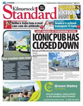 Cover of Kilmarnock Standard