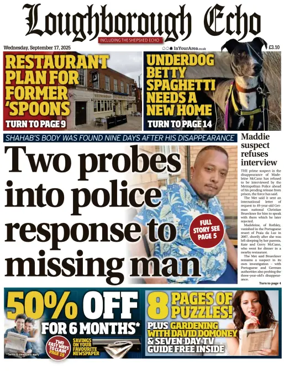 Cover of Loughborough Echo