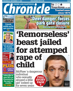 Cover of Nantwich Chronicle