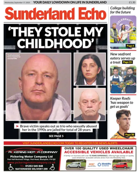 Cover of Sunderland Echo