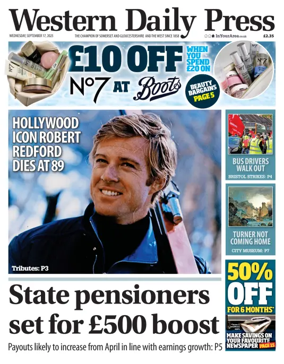 Cover of Western Daily Press