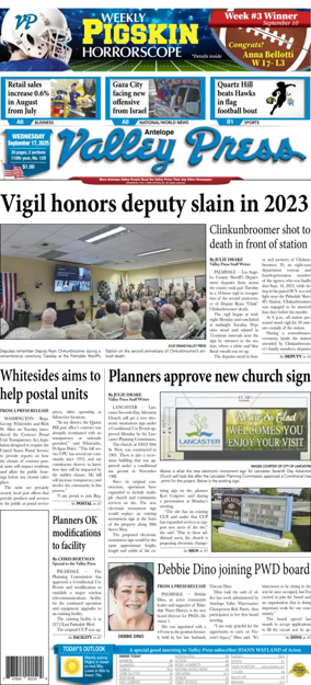 Cover of Antelope Valley Press