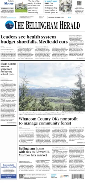 Cover of The Bellingham Herald