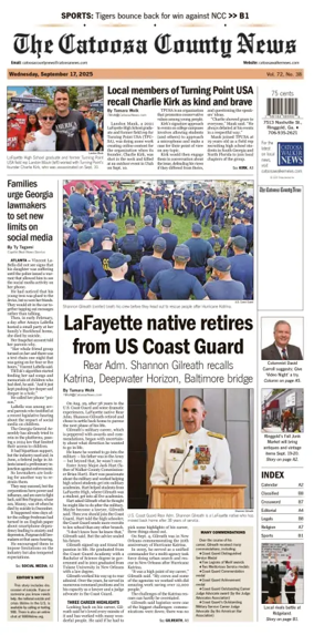 Cover of The Catoosa County News