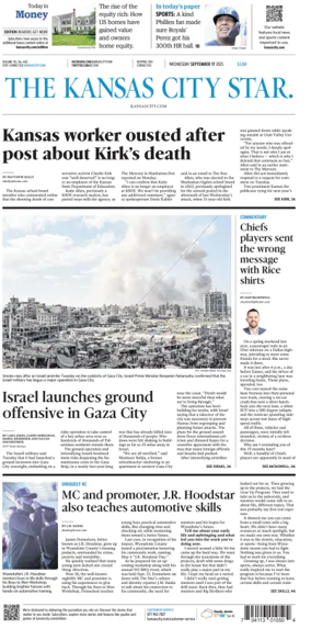 Cover of The Kansas City Star