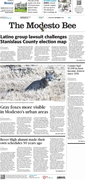 Cover of The Modesto Bee