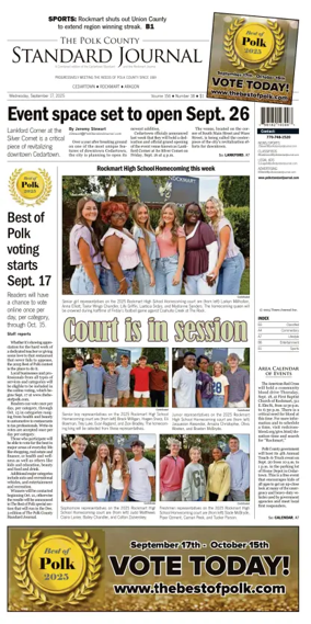 Cover of The Standard Journal