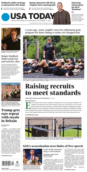 Cover of USA TODAY US Edition