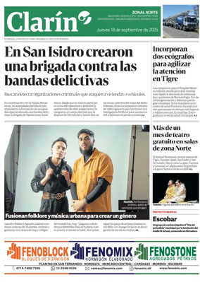 Cover of Zonal Norte