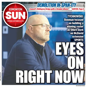 Cover of Edmonton Sun